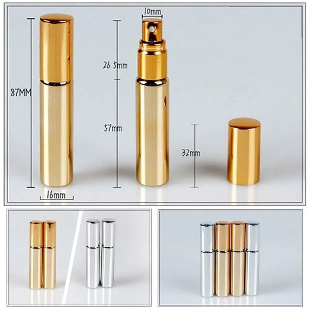 3pcs 10ml Refillable Perfume Travel Scent Aftershave Atomizer Bottle Pump Sprayosmetic Container  Women Men  Tools