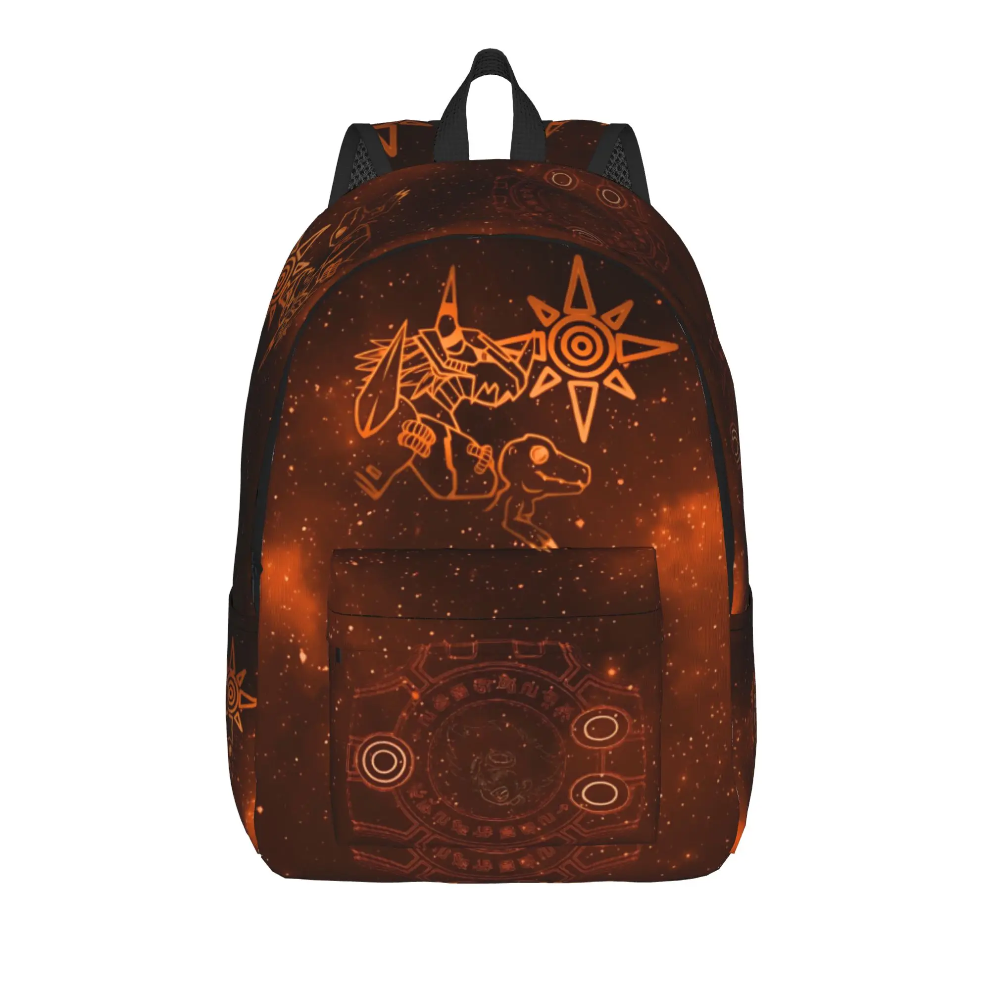 Fashion Digital Monster Backpack  Mochilas Cool Campus Sturdy Shoulder Rucksack
