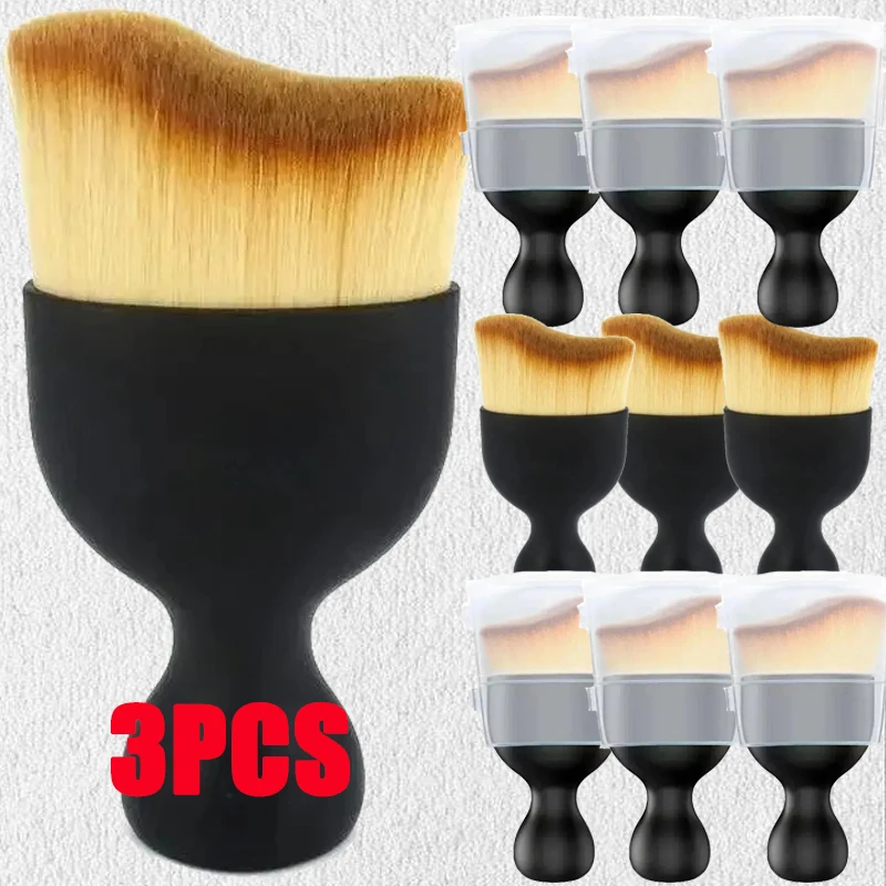 

Car Interior Cleaning Brush Keyboard Air Conditioner Camera Thick Soft Fur Clean Brushes with Cover Crevice Dust Detailing Tools