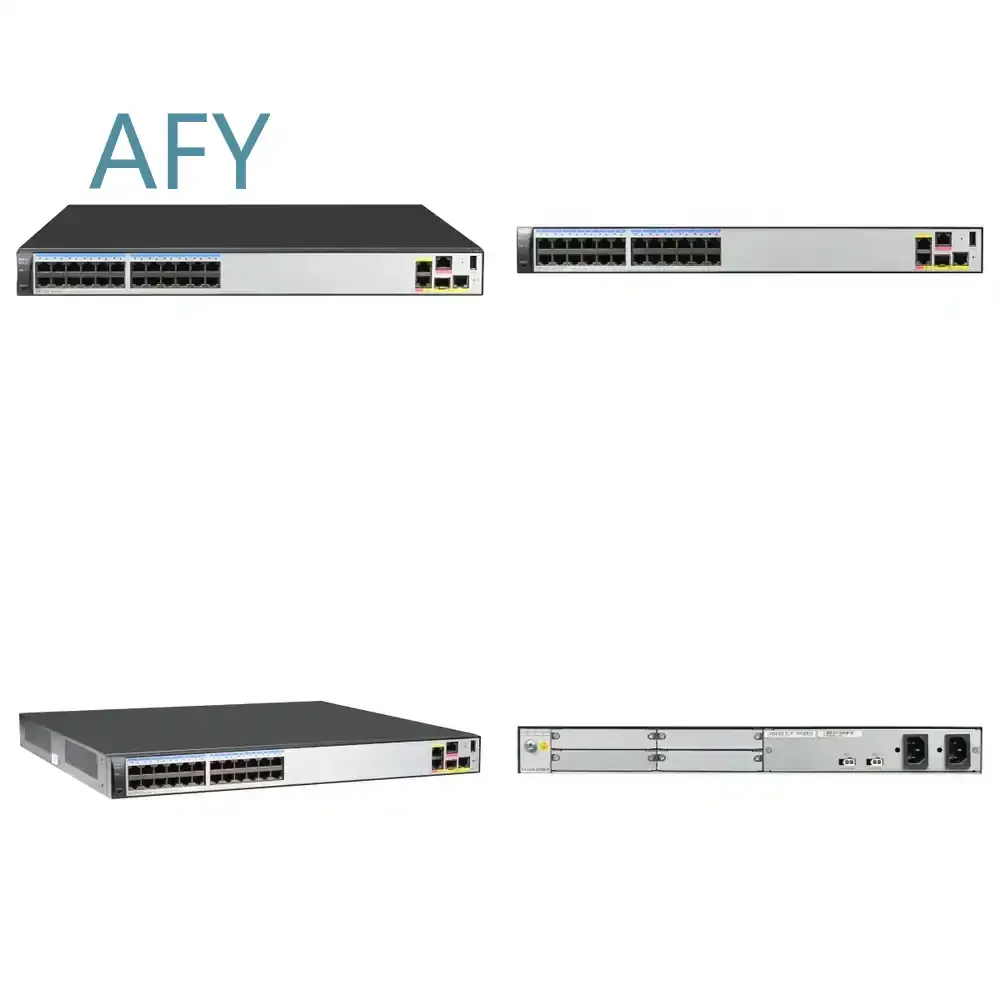 AR2204-27GE Enterprise Router for Huawei Compatible Scalable Secure Native WLAN DSP SICs 3 x GE 1 x Combo PoE RJ45 Console
