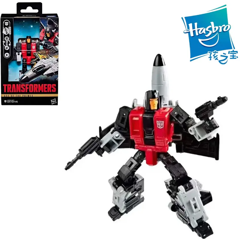 

In Stock Hasbro Transformers Classic Toys Age Of The Primes Deluxe Skydive Action Figure Robot Toy Collectibles Gifts Hobbies