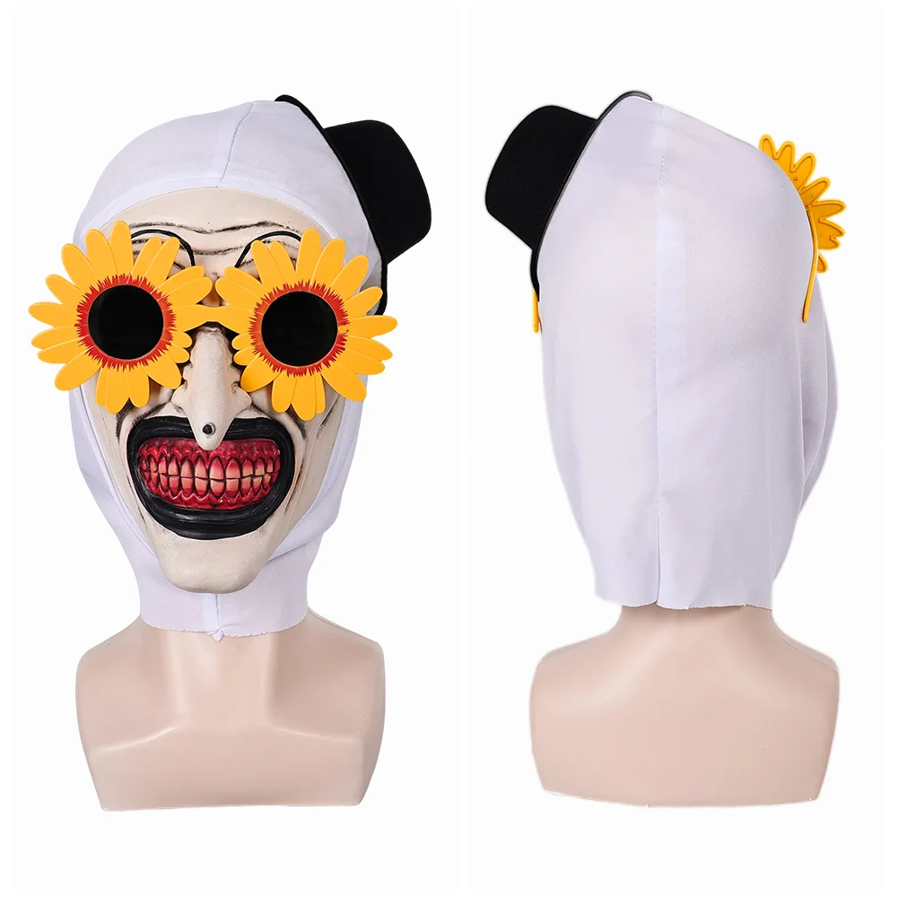 Movie Terrifier Hand Shaped Eyeglasses Mask Art Clown Halloween Party Cosplay Props Eyewear Headwear Adulr Kids Accessories view 4