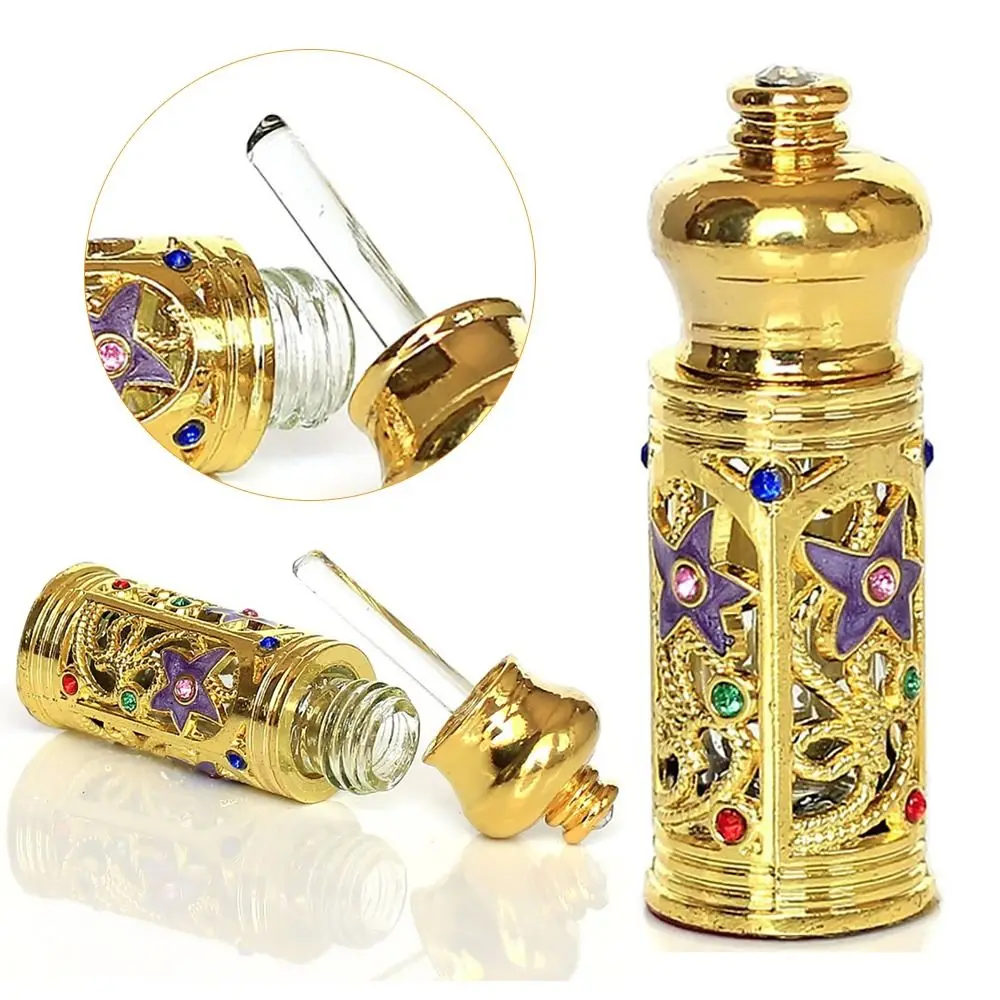 Flcopropriété compte-gouttes portable africain, d'extraction d'huile essentielle, d'extraction de parfum, portable, quotidien, haute qualité, 3ml