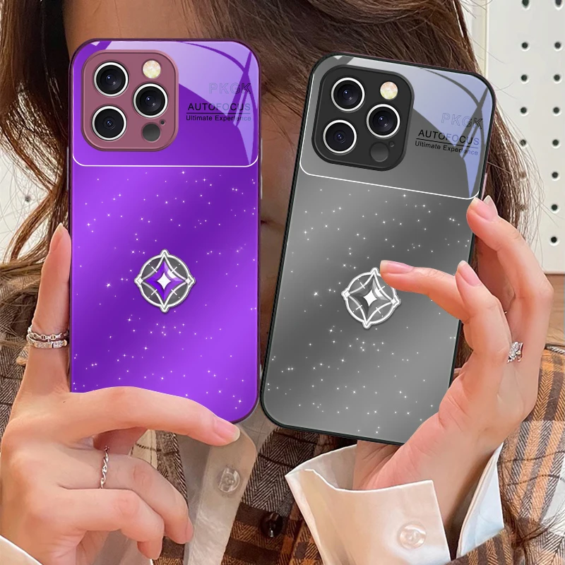 

Pink geometric pattern For iPhone 16 E 15 14 13 Plus 12 mini 11 Pro Max XR Xs Max 16E X 7 8 6 6S 2022 Tempered Glass Phone Case