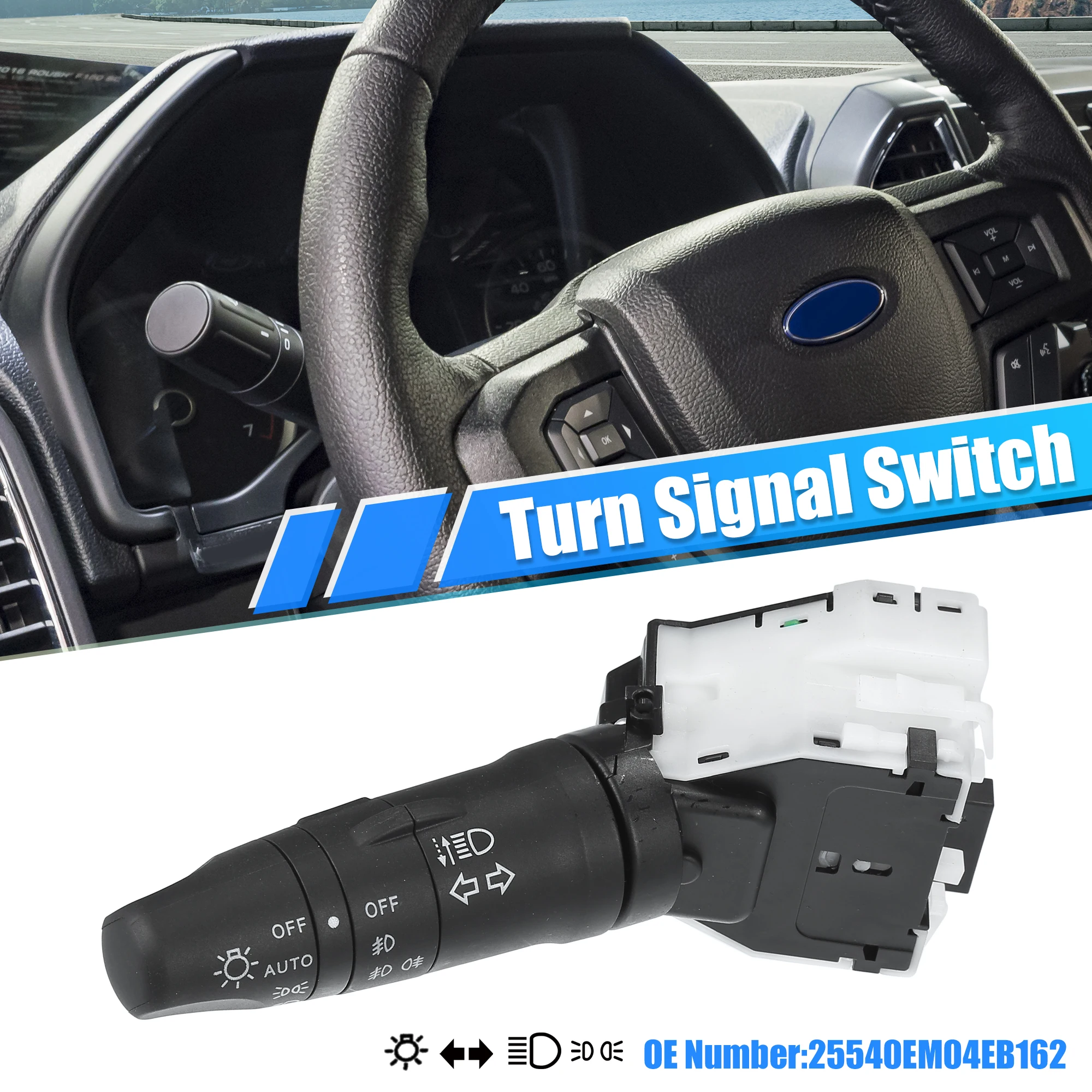 

X Autohaux Multifunction Switch Turn Signal Switch for Nissan Armada 2005-2015 for Nissan Quest 2006-2009 No.25540EM04EB162