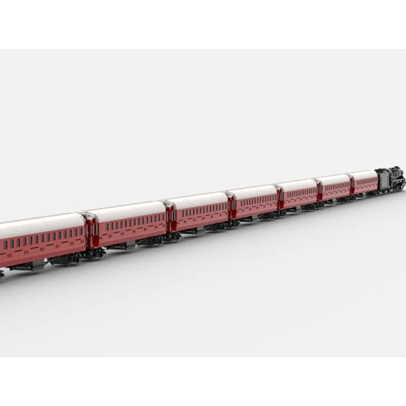 MOC-246994 Train Carriage Parts Building Blocks Models Toys ADULT Birthday Gifts Creative Trainhead Building Accessories 871PCS