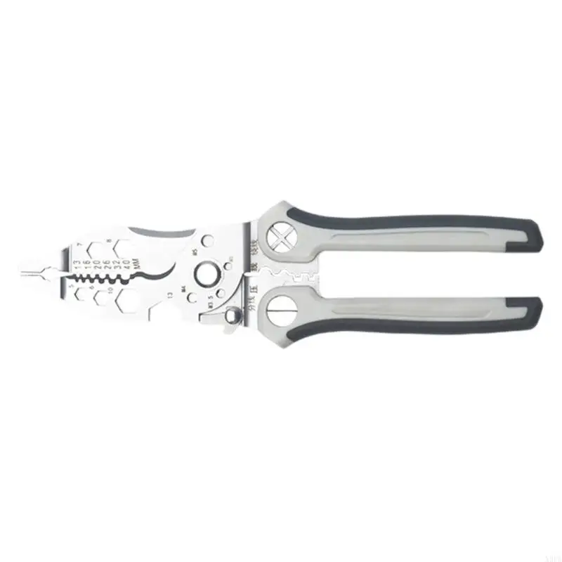 

X9FA Professional Electrician Tool Precise Wire Stripper Crimper Cable Cutter And Terminals Crimper Ergonomic Designs