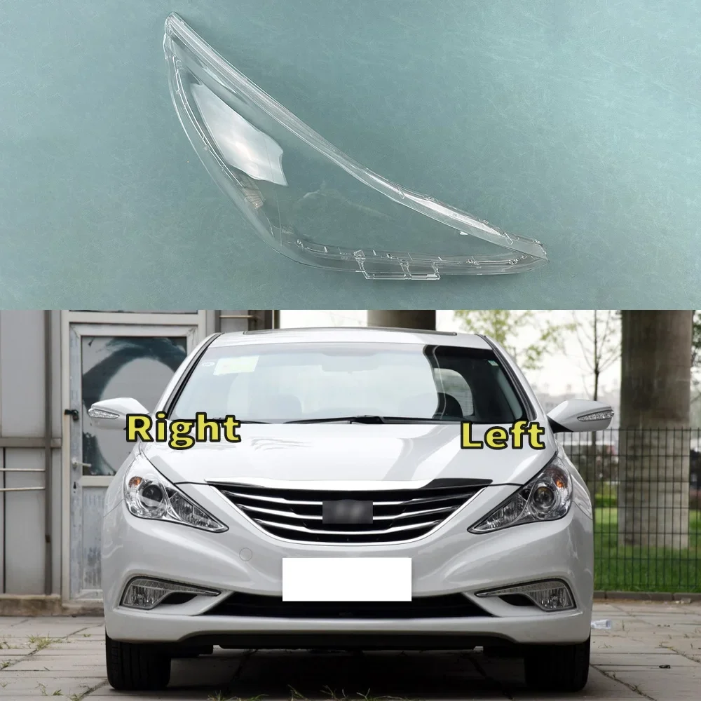 

For Hyundai Sonata 2011 2012 2013 2014 Headlamps Plastic Cover Lampshade Headlight Shade Headlamp Shell