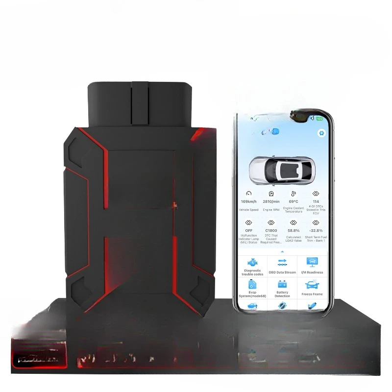 Full-featured automotive diagnostic scanner