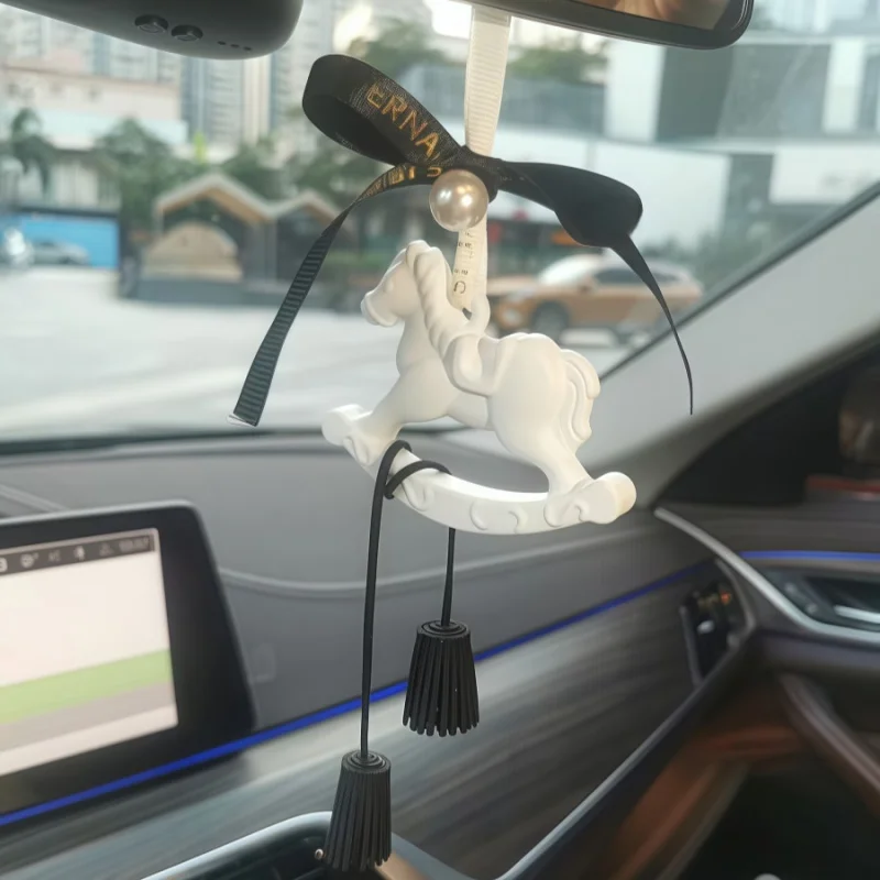 1pcLittle Pony Car Air Freshener Hanging Decoration Bathroom Bedroom Wardrobe Aromatherapy Plaster Pendant Diffuser Stone Hangin
