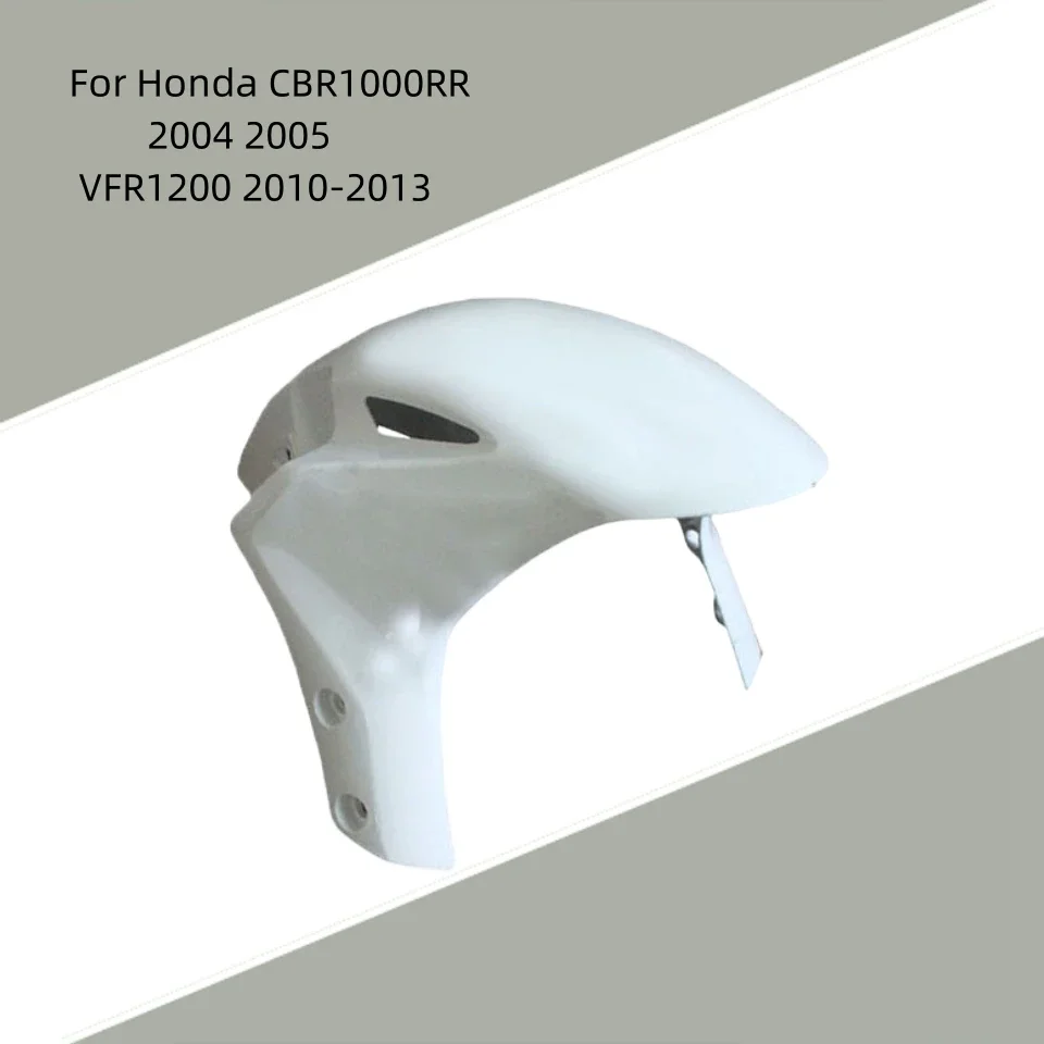

Motorcycle Accessories Unpainted Front Mudguard Fender ABS Injection Fairing For Honda CBR1000RR 2004 2005 VFR1200 2010-2013.