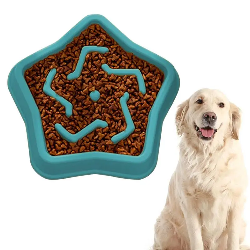 Slow Feeder Dog Bowls Puzzle Feeders For Dogs Large Breed Puzzle Feeder Anti-Gulping Interactive Bloat Durable Preventing