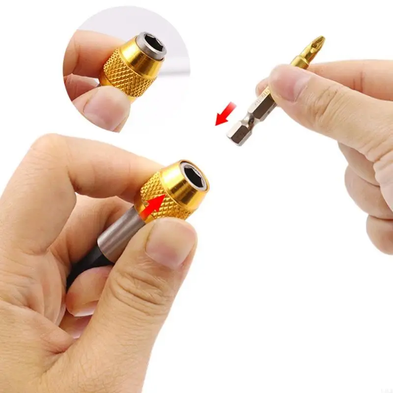 Bit per trapano estensione del cacciavite magnetico Bitt Porta della barra Adattatore Chuck U4LB
