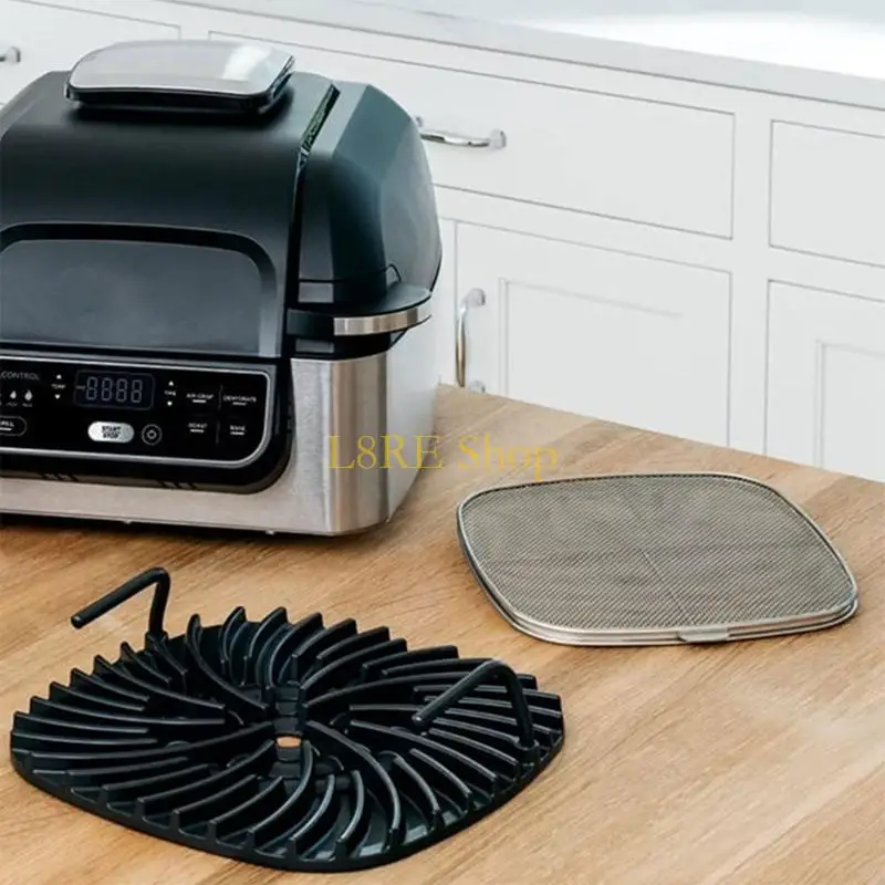 L8RE استبدال درع بقع ل AG301 AG300 شواء داخلي شاشة الفولاذ المقاوم للصدأ شاشة شاشة شاشة آمنة وقابلة لإعادة الاستخدام