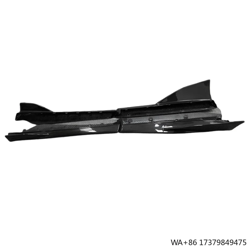 

Used for McLaren 540C 570S 570GT Upgrade 600LT Style True Carbon Fiber Side Skirt Four Piece Body Kit