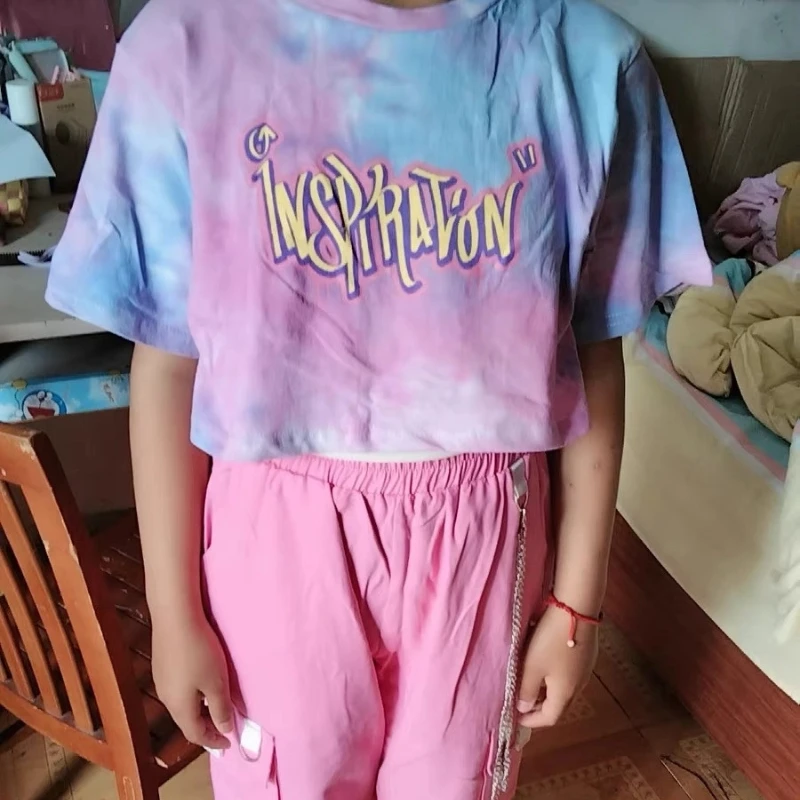 Children's Jazz Dance Performance Costumes, Girls' Hip-hop Cool Trend Dance Costumes, Summer Trendy Street Dance Performance