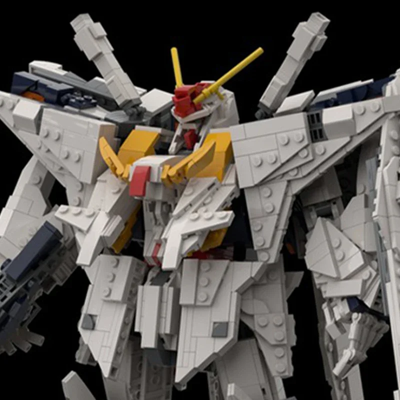 

1967 шт. MOC RX-105 Xi Mecha серии персонажи воина кирпичная модель собранные игрушки креативные детские праздничные подарки