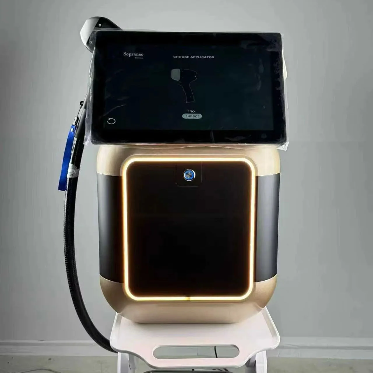 

Профессиональный лазерный аппарат для удаления волос 2-в-1 с титановой технологией, 808 755 1064 нм, диодный, для салонов красоты