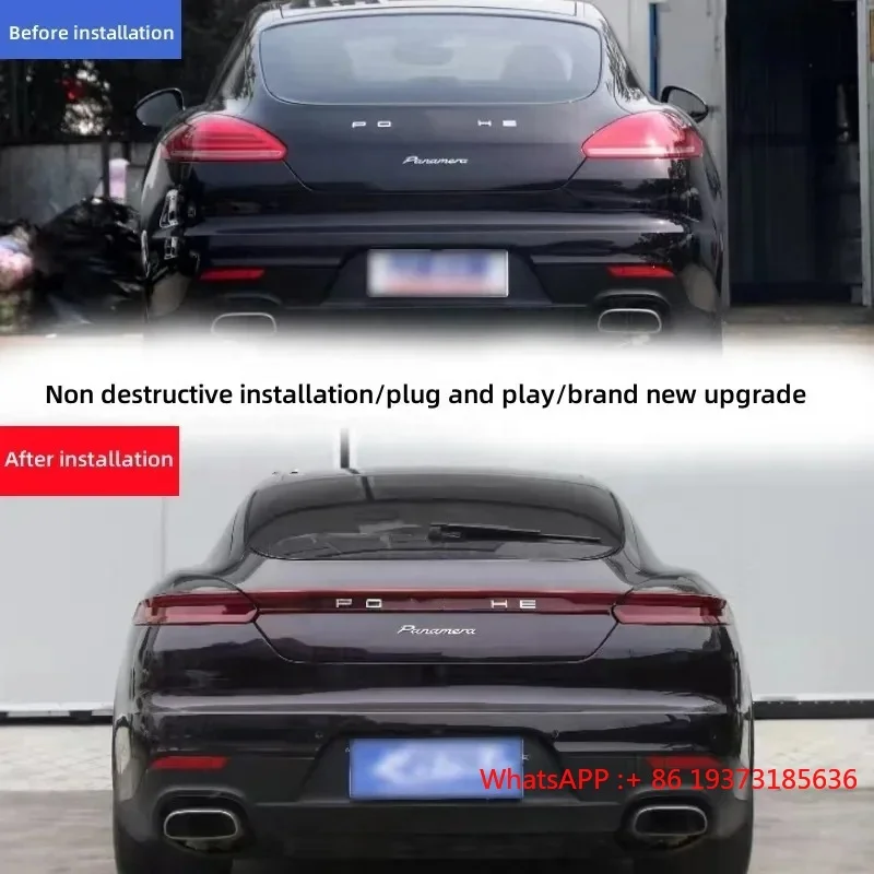 LED-Rückleuchten passend für Porsche Panamera 970.2 Through Plug and Play Upgrade