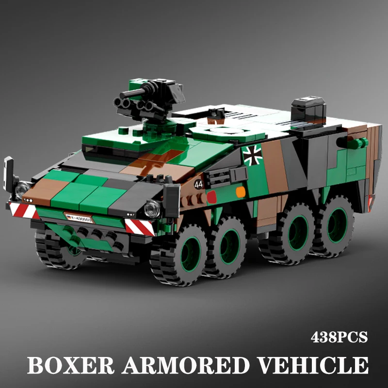 Dana M2 self-propelled howitzer assembled building blocks military enthusiasts gift boy car puzzle toy gift tank armored vehicle