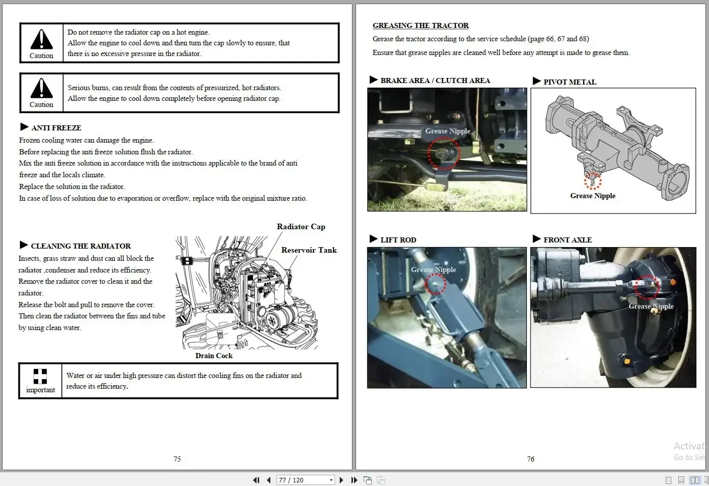 AutoDVD2 TYM Tractor 5.46 GB PDF NA Operator Manual Parts Catalog Update 2024