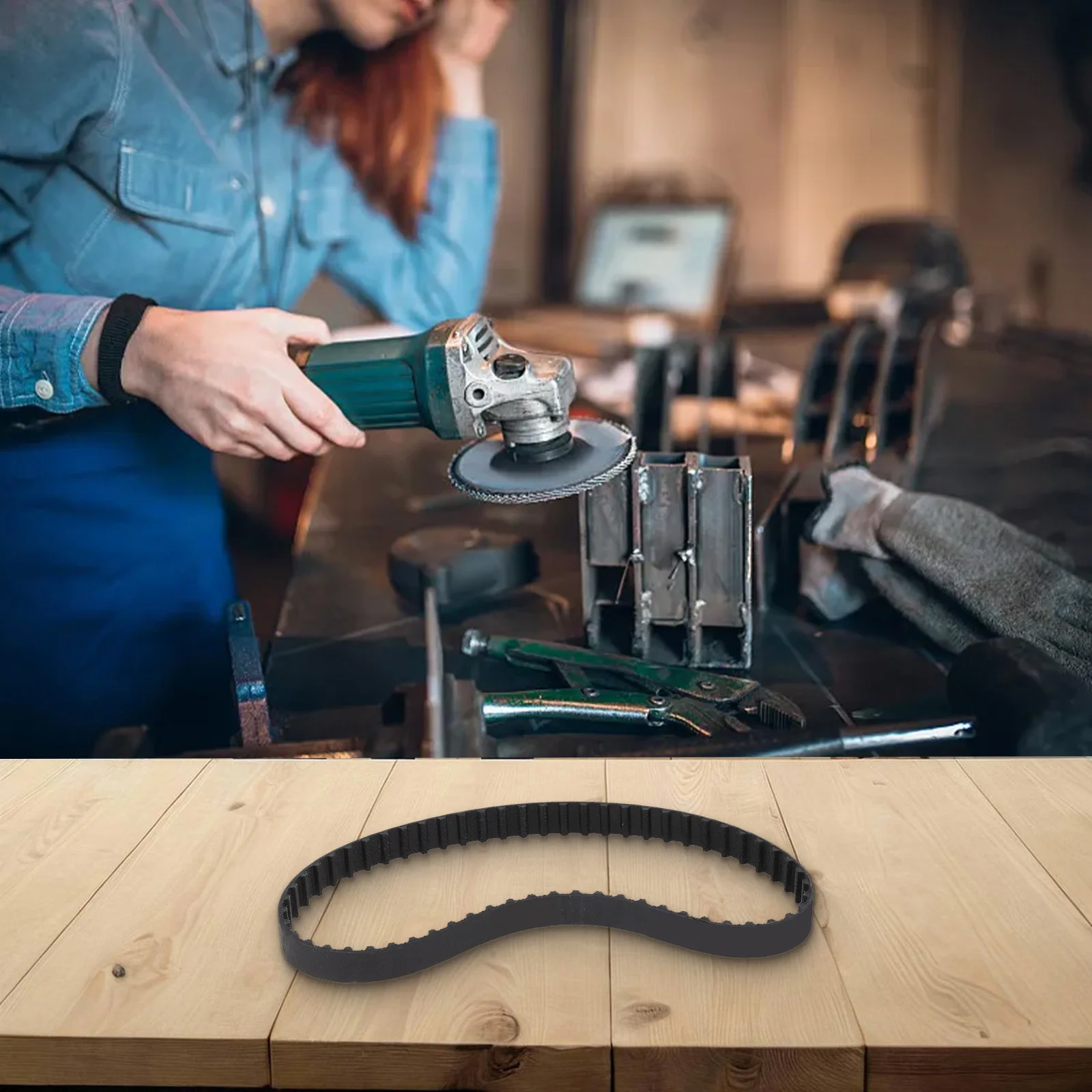 

Sander Replacement Toothed Belt for Model #For 31460 Type 2 & Type 3 Compatible with Parts 1347220 and 49193700