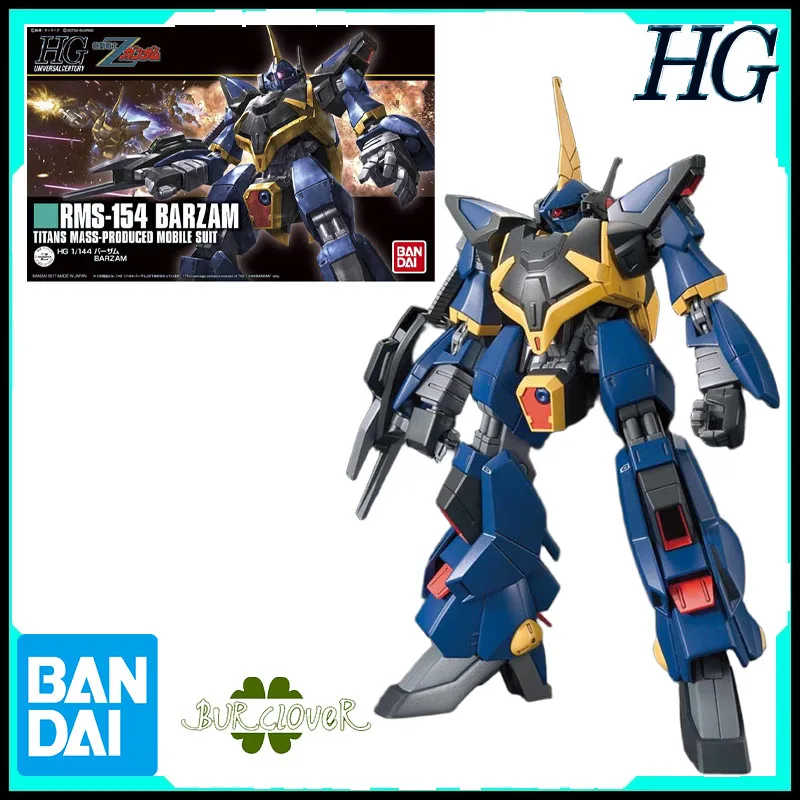 

Bandai натуральная HG Barzam RMS-154 1/144 аниме фигурка в сборе модель игрушки Коллекционная модель украшения подарки для детей