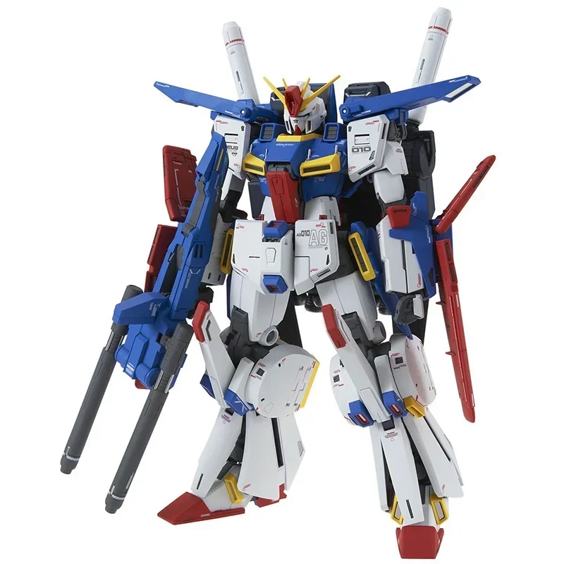 Gundam BANDAI MG 1/100 MSZ-010 Mobile Suit Gundam ZZ Ver.Ka Assembly Model Action Toy Figures Anime Gift