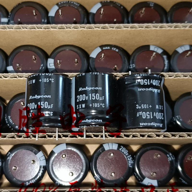 Condensador de 5 piezas, 150UF, 200V, 200V150UF, 18X20 SXW, pin corto