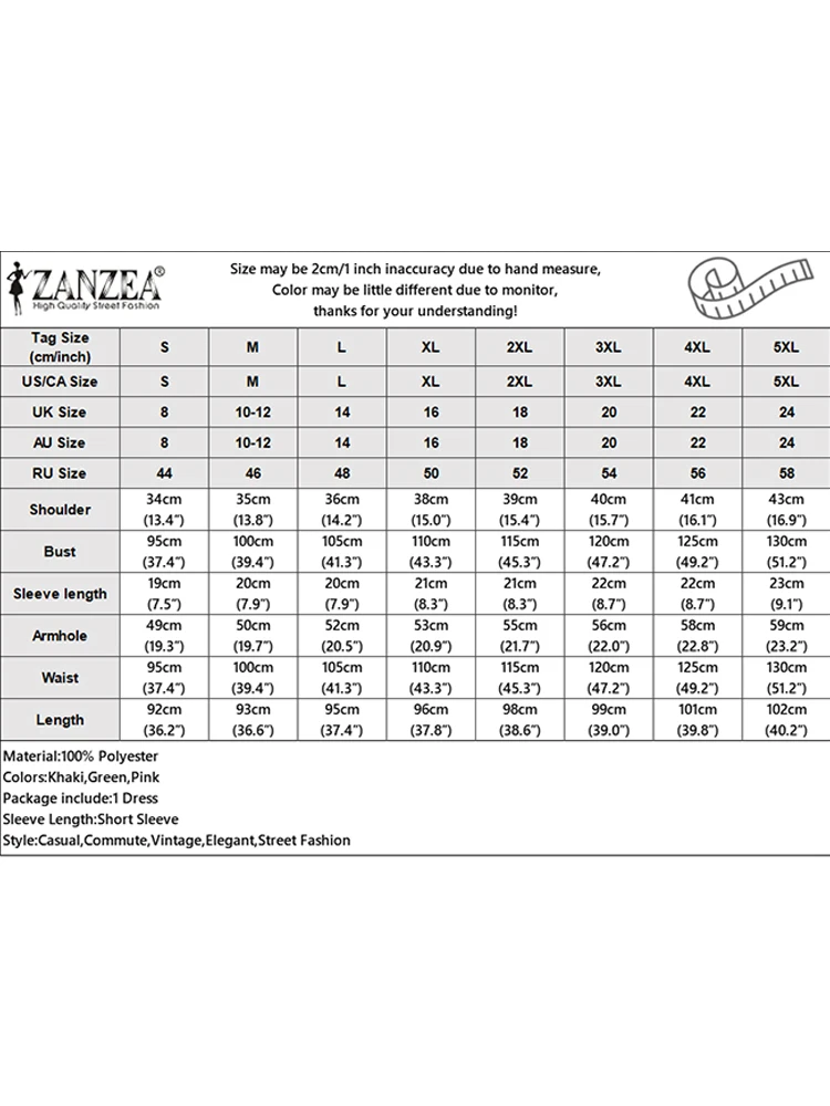 Stilvolle Rüschen Damenkleider 2025, ZANZEA Sommerkleid, Stehkragen, kurze Ärmel, Arbeit, Vestidos, Mode, Urlaub, Sommerkleid, Minikleid