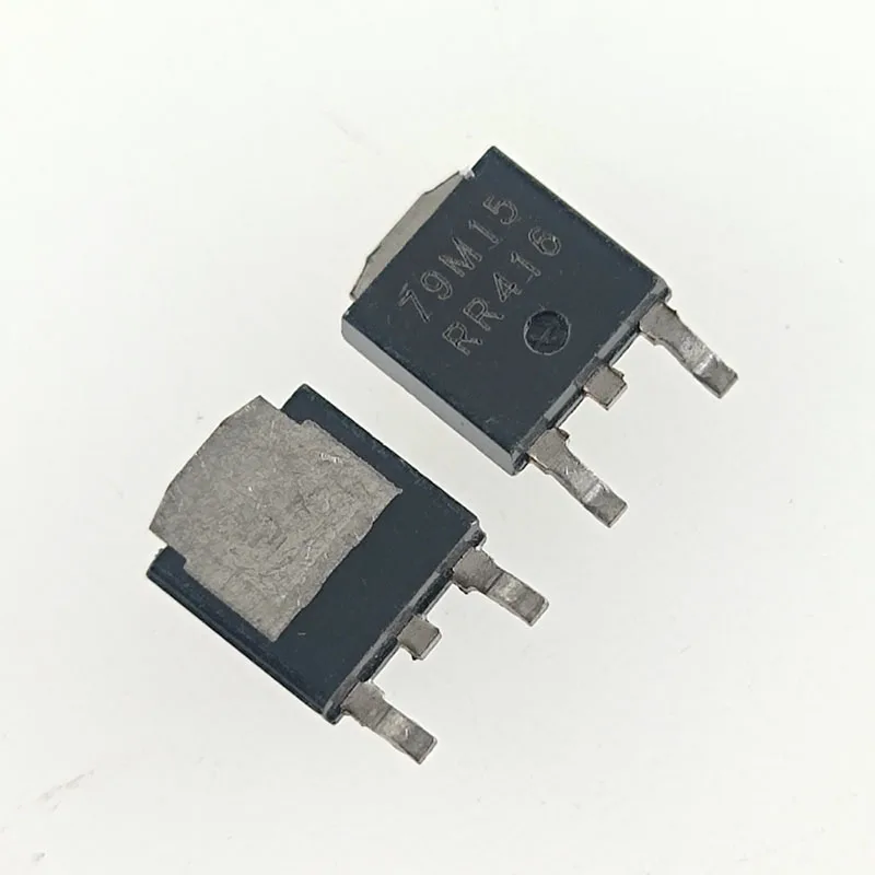 10pcs/LOT 79M15 79M15G TO-252 Field-effect transistor chip triode