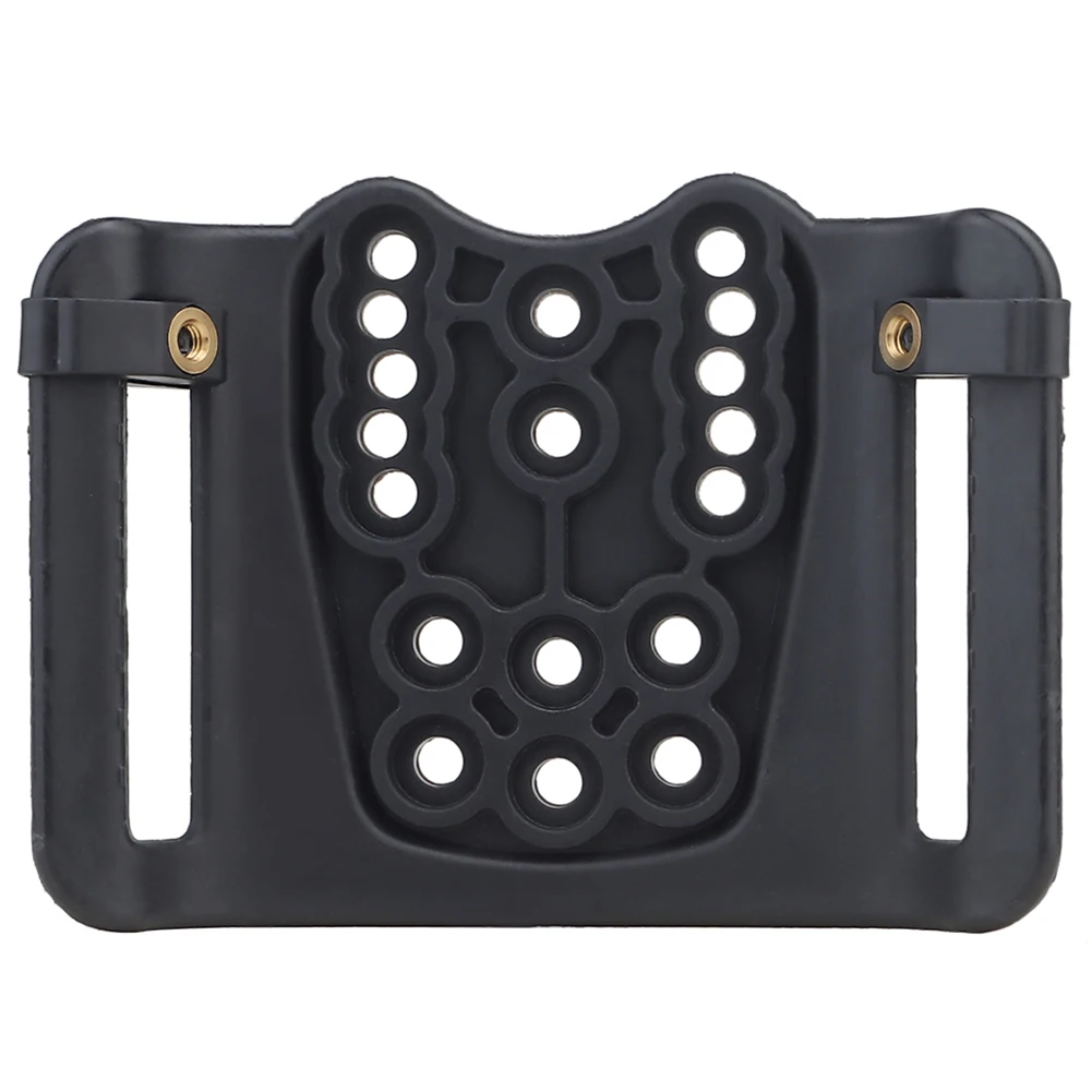 Universal Waist Belt Holster Adapter Multi-holes Quick Pull Holster Adapter Wear Resistant Adjustable Accessories