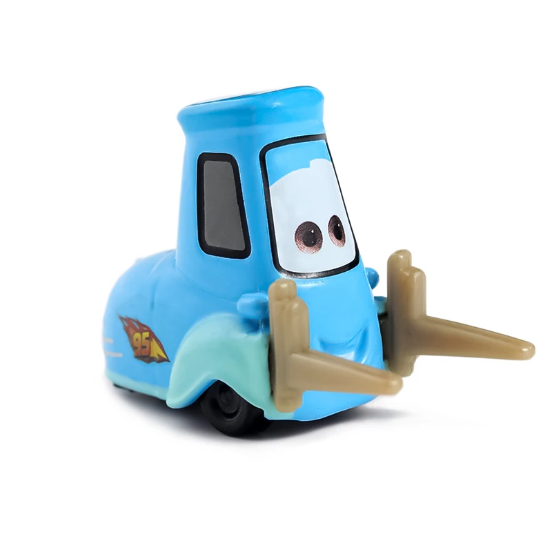 Cars 2 3 Lightning McQueen Mater Sheriff Flo Doc Hudson Rot 1:55 Legierungs-Druckguss-Automodell Kinderspielzeug Geschenk