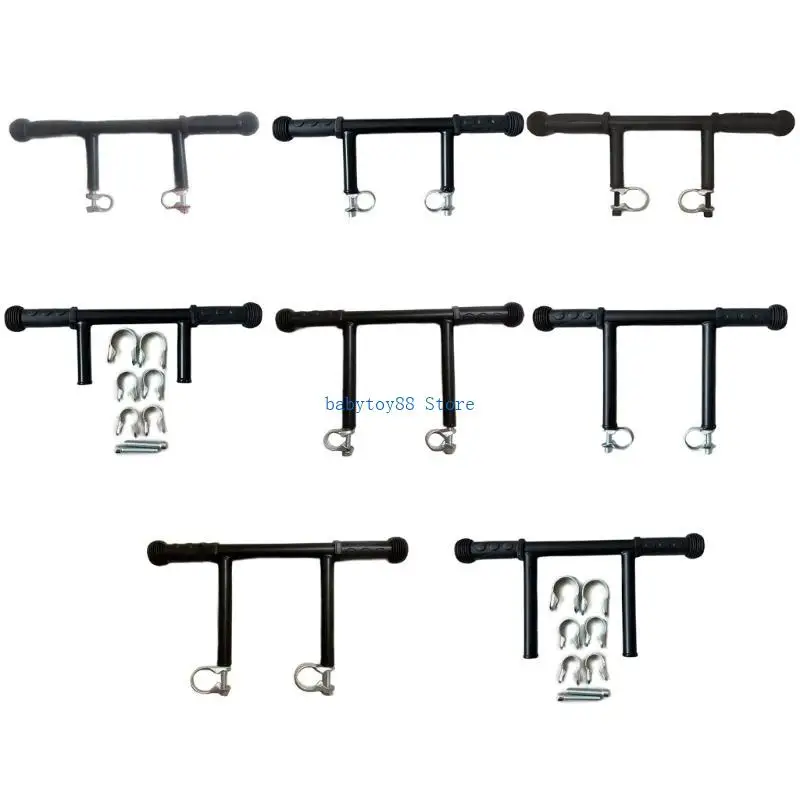 Y4UD Compact Lightweight Strollers Handlebar Extension Extender for Baby Carriages