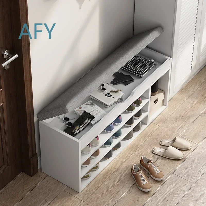 Simple Storage Multi Layer Shoe Stand with Seat for Slippers Corridor Show Nordic Shoe Shelf Dorm High Quality for IKEA