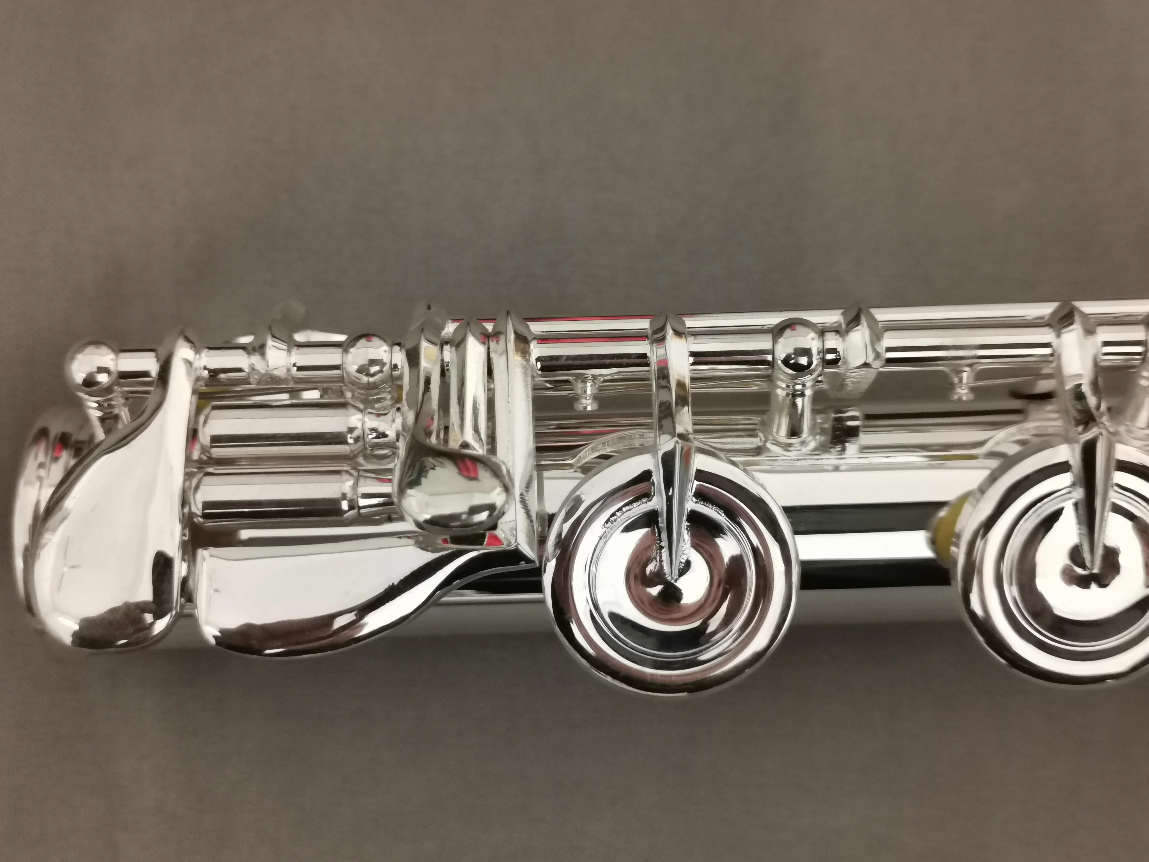 Flute accessories 17 holes 16 holes French flute tail section all copper silver plated C tail B tail lower section