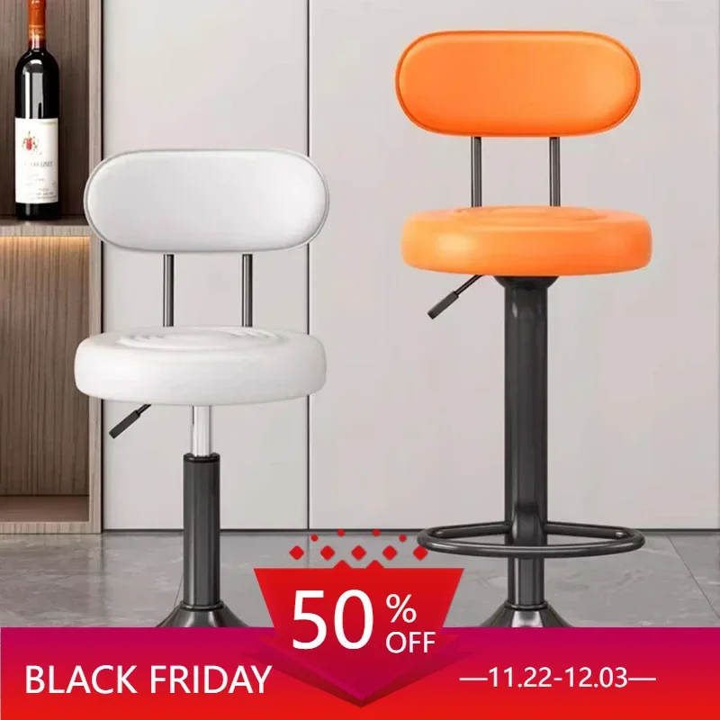 Restaurant Chairs Banks Home Bar High Stool Kitchen Chair Counter Elegant Dining Nordic Sillas De Barra De Cocina Minimalist