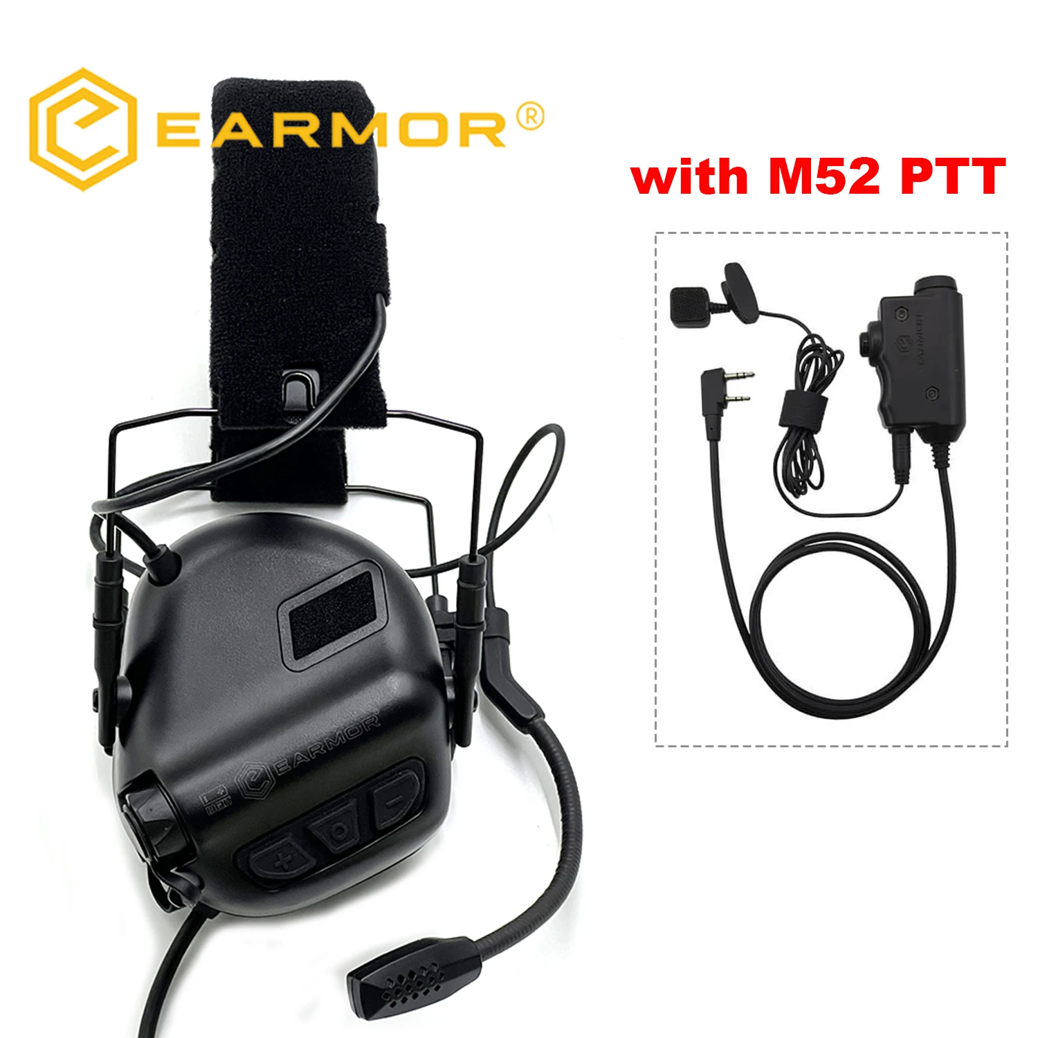 新しい EARMOR M32 SE タクティカルヘッドセットアンチノイズ