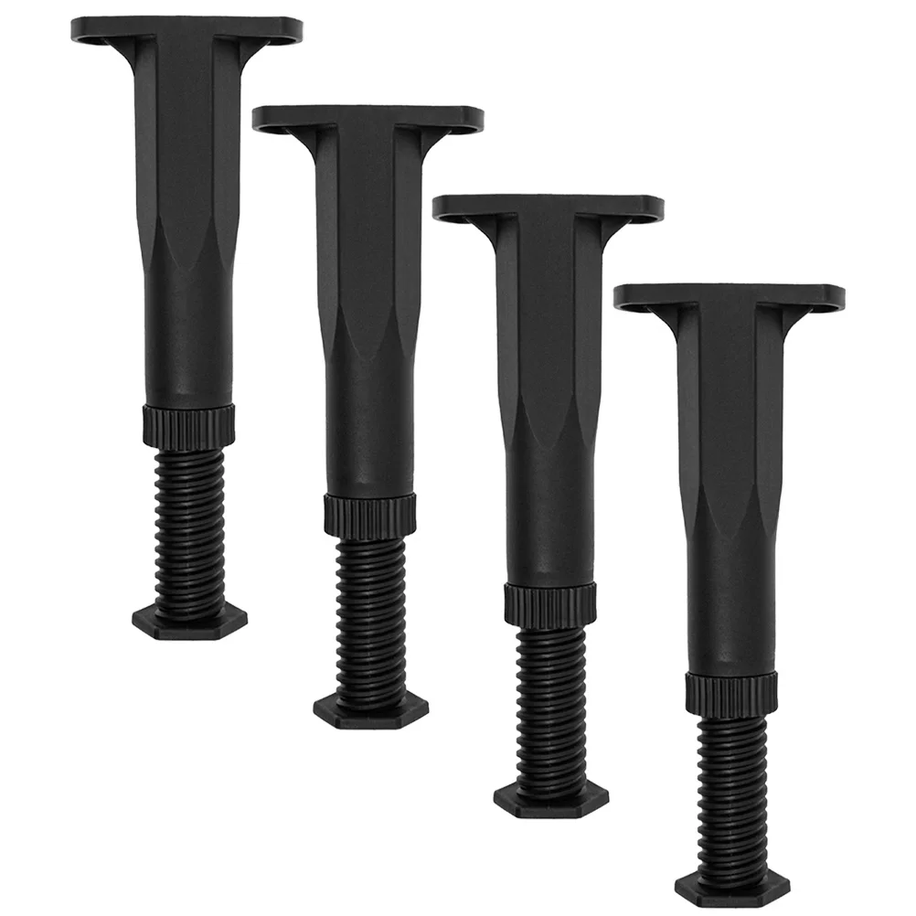 

4Pcs Adjustable Bed Frame Support Legs Center Support Reinforcement Legs Strong Load Bearing for Home Bed Frame Replacement