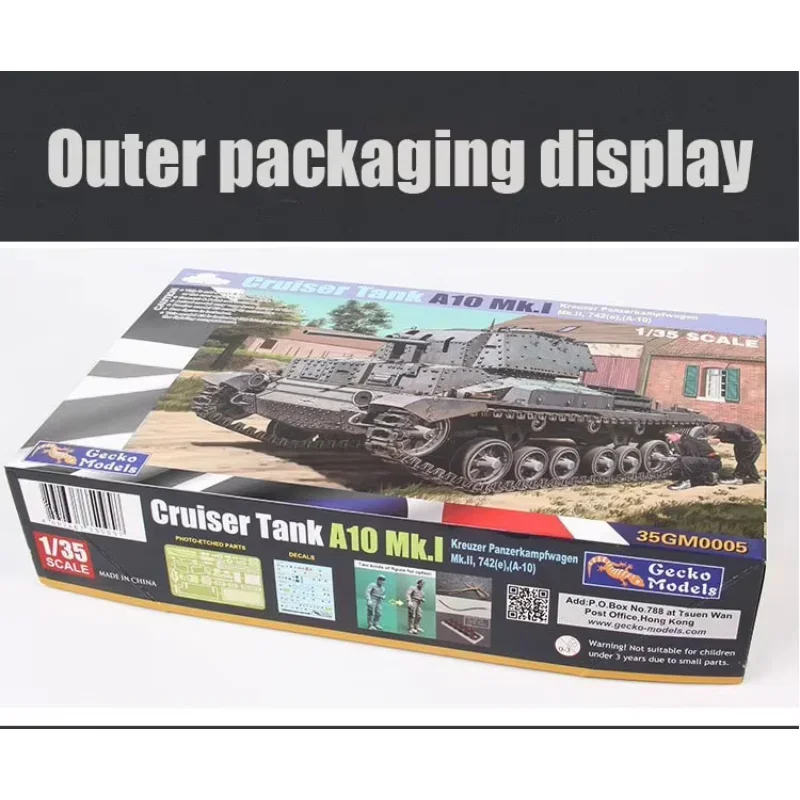 

Модель Gecko 1/35 35GM0005, наборы для сборки модели танка A10, игрушки на день рождения, коллекционные подарки.