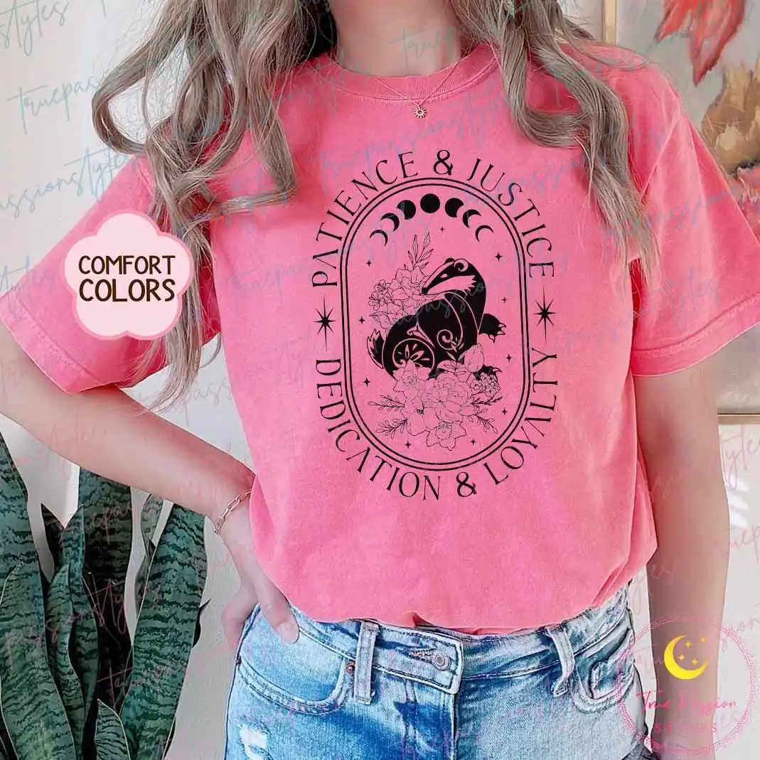 Badger House Traits Shirt, Wizard House Shirt,  Magic School Shirt E7220