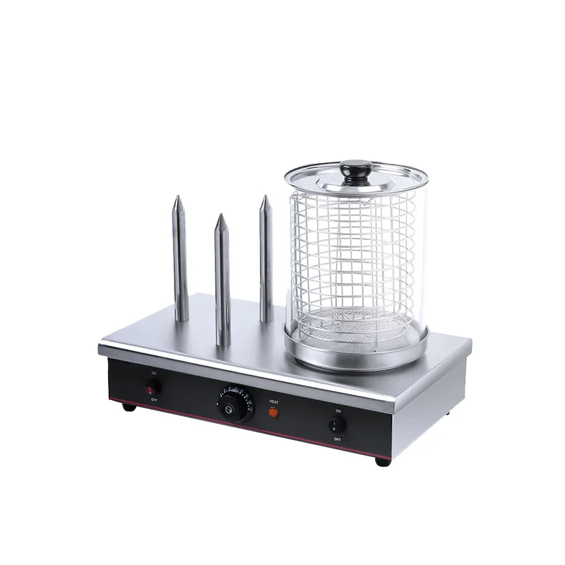 

Commercial sausage machine 3 stick sausage machine Buffet equipment Automatic temperature control Hot dog machine