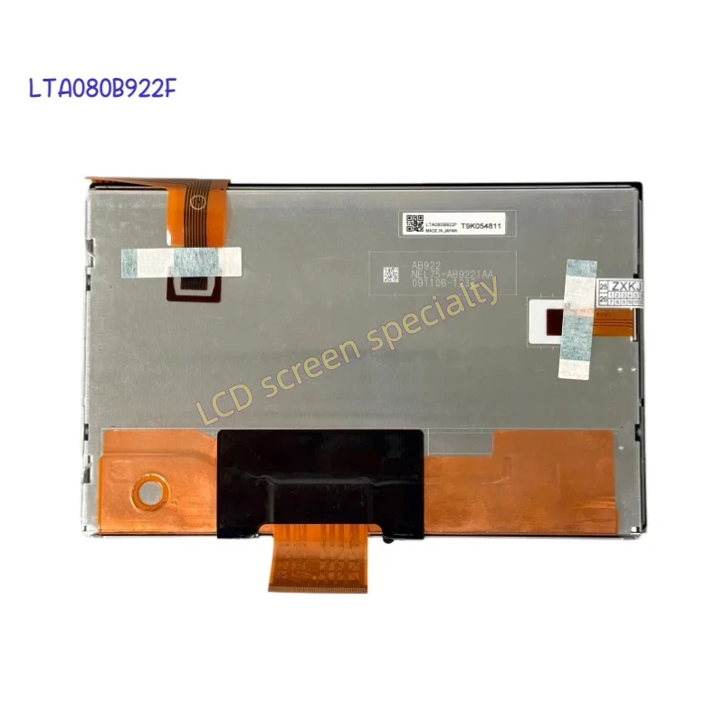 8-inch LCD Screen with Touch LTA080B922F for Lexus 570 Toyota Land Cruiser GPS DVD Navigation