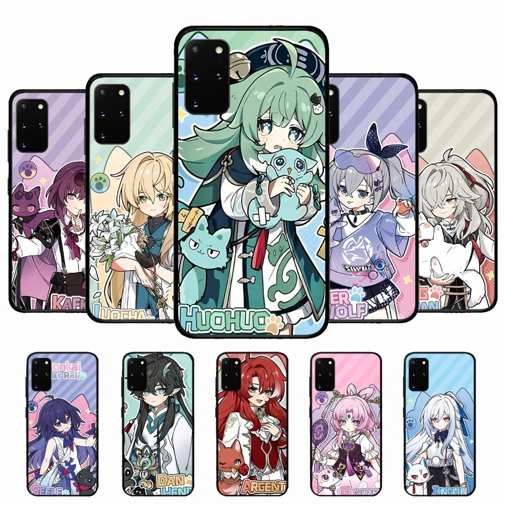 H-Honkai S-Star R-Rail Phone Case For Samsung S 9 10 20 21 22 23 30 23 24 plus lite Ultra FE S10lite Fundas