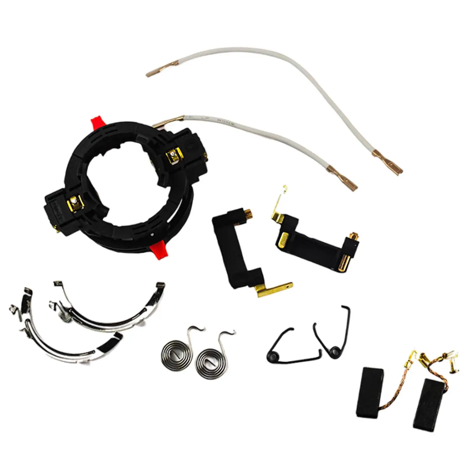 Juego de soporte de cepillo de carbono, rendimiento estable, reemplazo directo para Gbh2-26dre