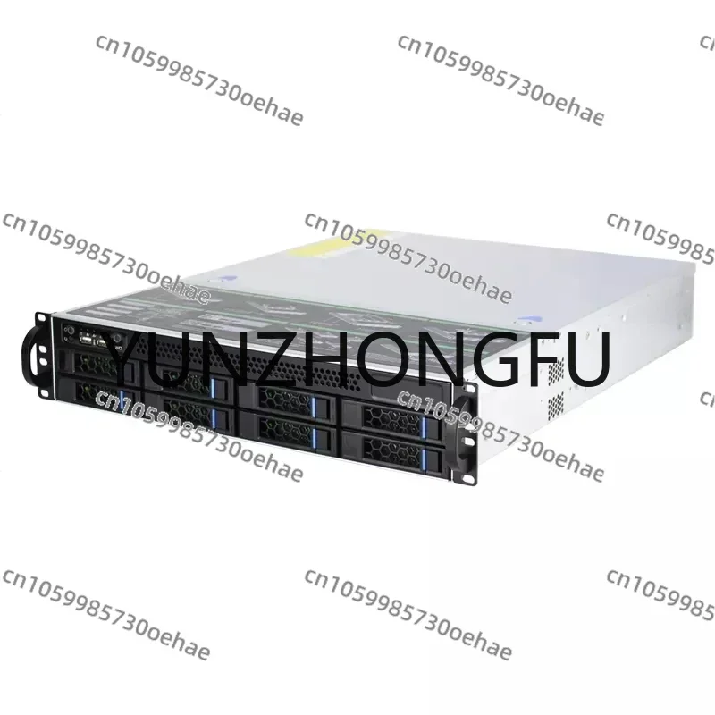 2U 560MM 8bays 8 HDD Hotswap Server Case Rackmount ATX Chassis Support 12*10.5nch Motherboard with 6GB 12GB SATA SAS NVME BP