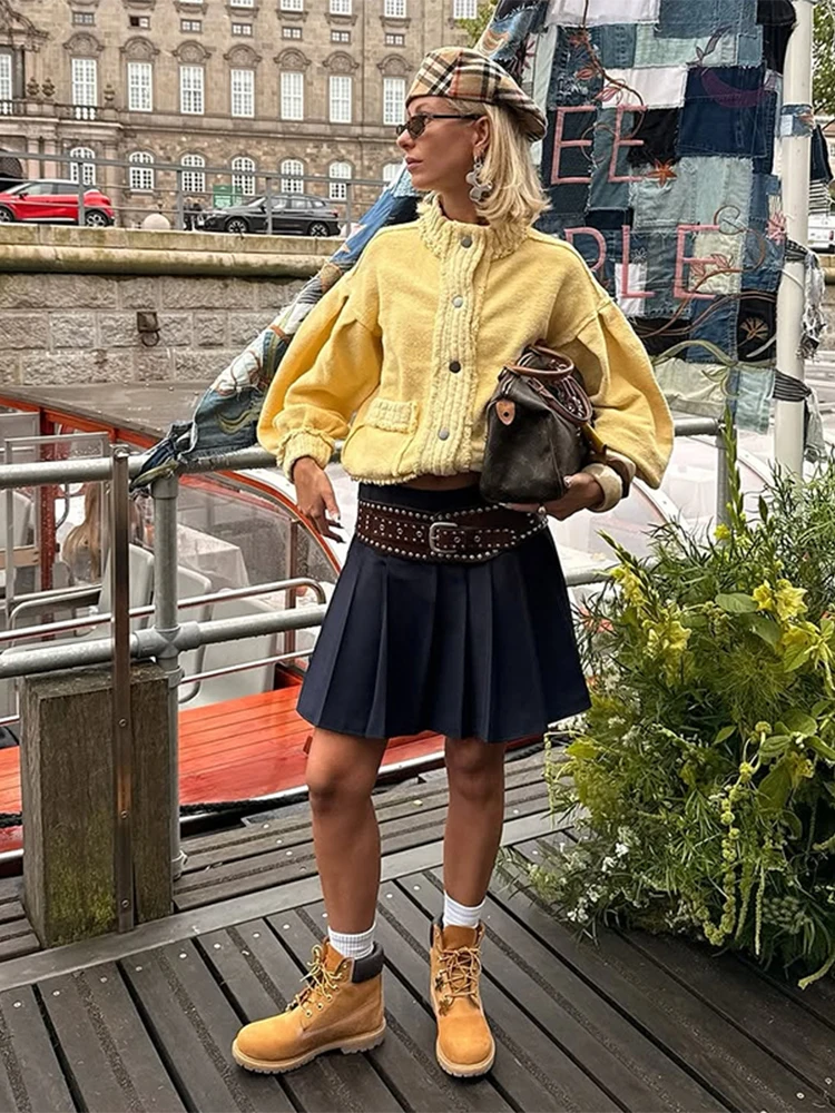 Maglione cardigan monopetto lavorato a maglia tinta unita da donna maglione morbido allentato a maniche lunghe con scollo a O 2025 maglieria da donna autunnale ﻿