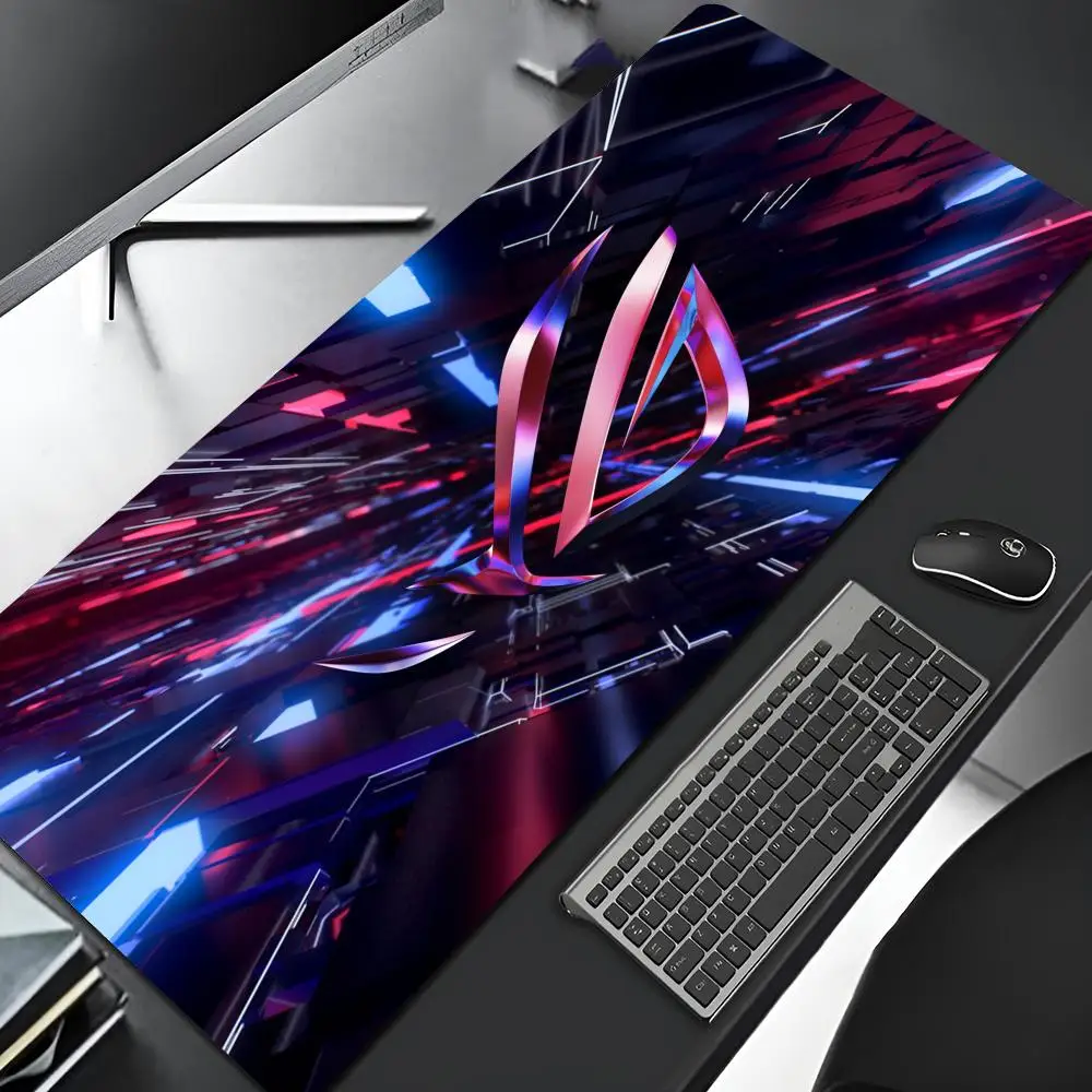 Asus Rog Mouse Cool Pad Edge Big Gaming Locking Computer Gamer Large Rubber Art Mousepad Laptop Desk Mat