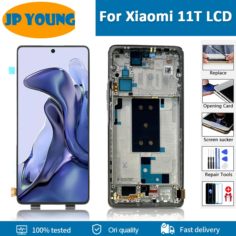 667-amoled-per-xiaomi-11t-mi11t-display-lcd-touch-screen-digitizer-assembly-per-mi-11t-21081111rg-lcd-parti-di-ricambio
