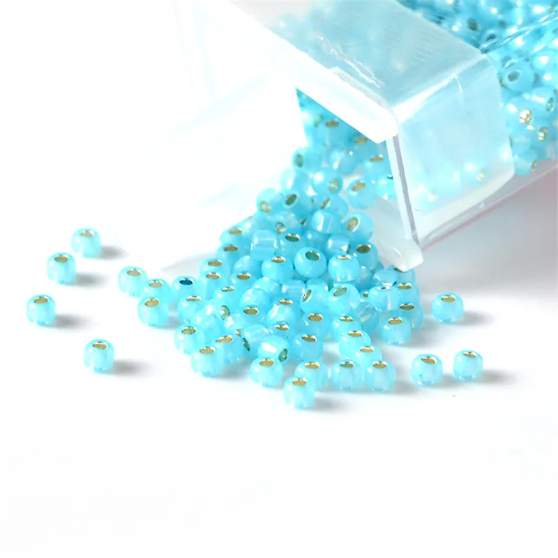 2.2mm Japan TOHO Round Beads 11/0 Geylon Luster Color 10g Glass Seed Bead For Needlework Handmade DIY Bracelet Jewelry Making